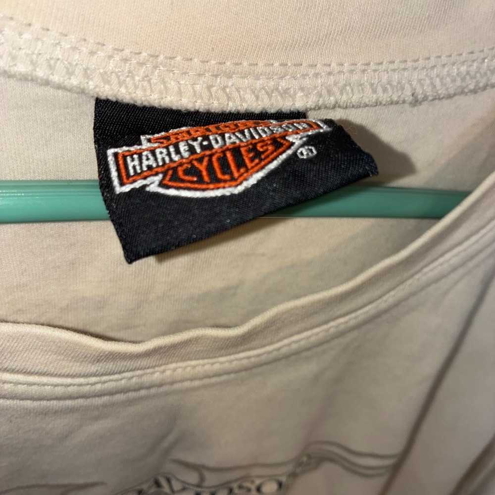 Harley Davidson Womens XL Lot of 3 Vintage Tee Tank Burnout Shirt (read desc) - Picture 12 of 13